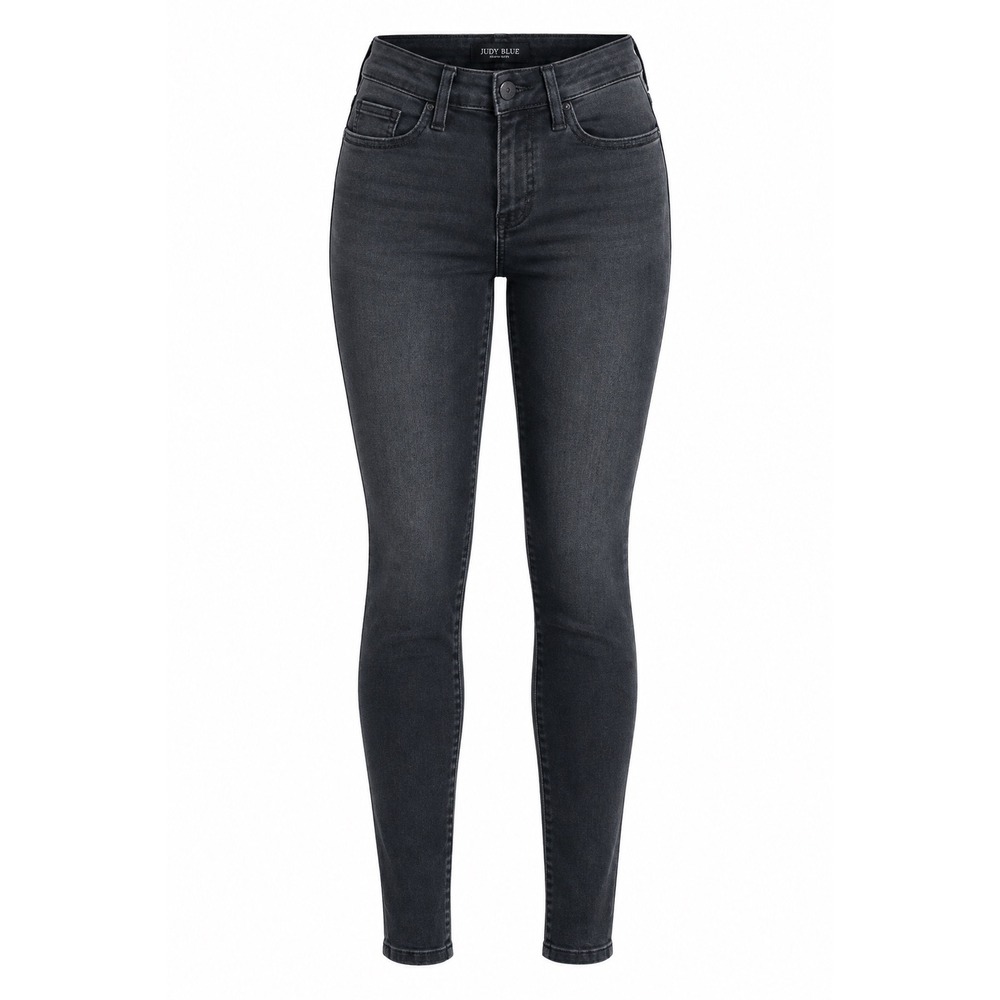 JUDY BLUE skinny Jeans black 1/25 casual stretch mid rise Grunge goth preppy emo